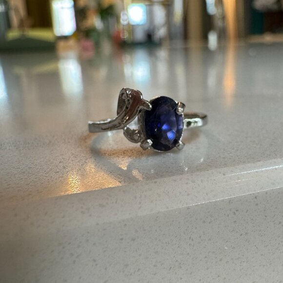 Sterling Iolite Ring - Picture 8 of 8